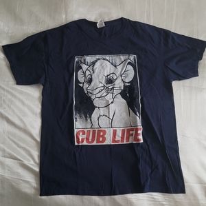 Disney Cub Life Graphic Tee, Unisex Size L
